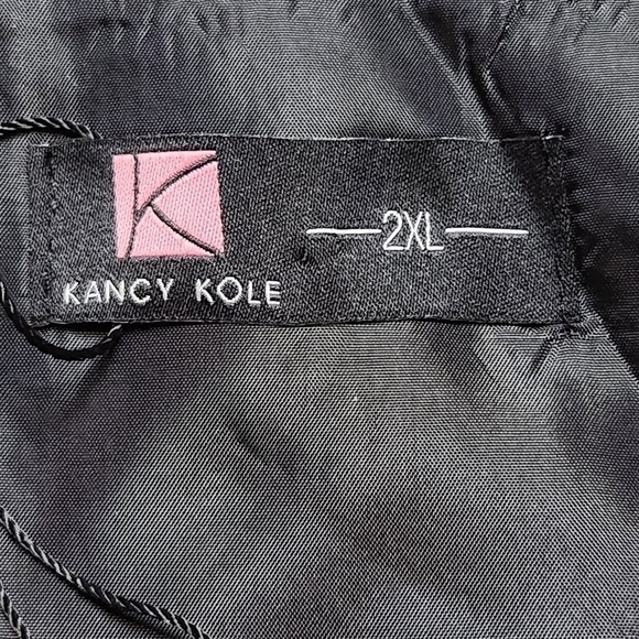 Vest plaid tailored fit black and white KANCY KOLE NWT - Picture 8 of 13